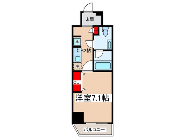 First Residence錦糸町の物件間取画像